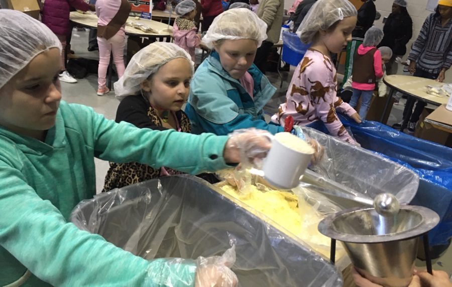 Helping to Feed Schoolchildren in Haiti